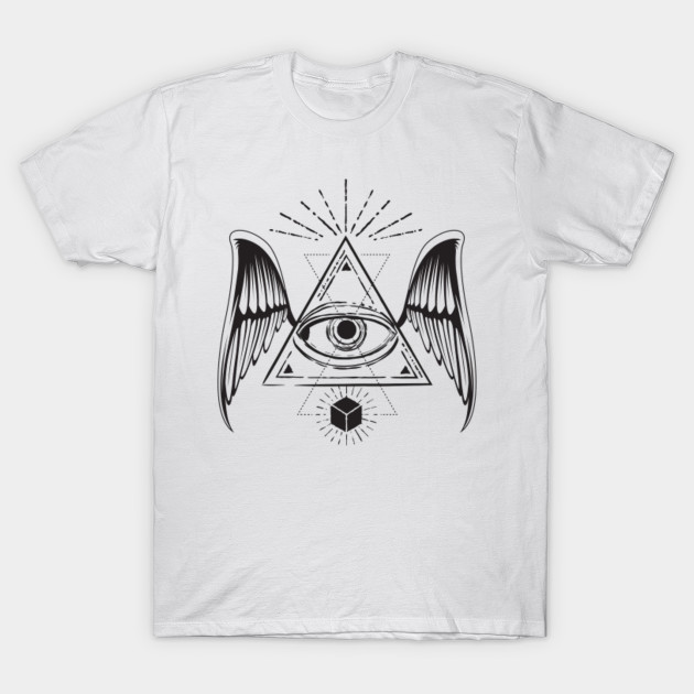 All Seeing Eye With Wings